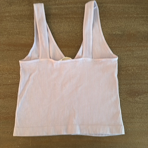 American Threads Ribbed Tank Top - Picture 3 of 3